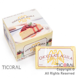 CHOCOLATE TAZA AGUILA BLANCO X 100 GRS x 15